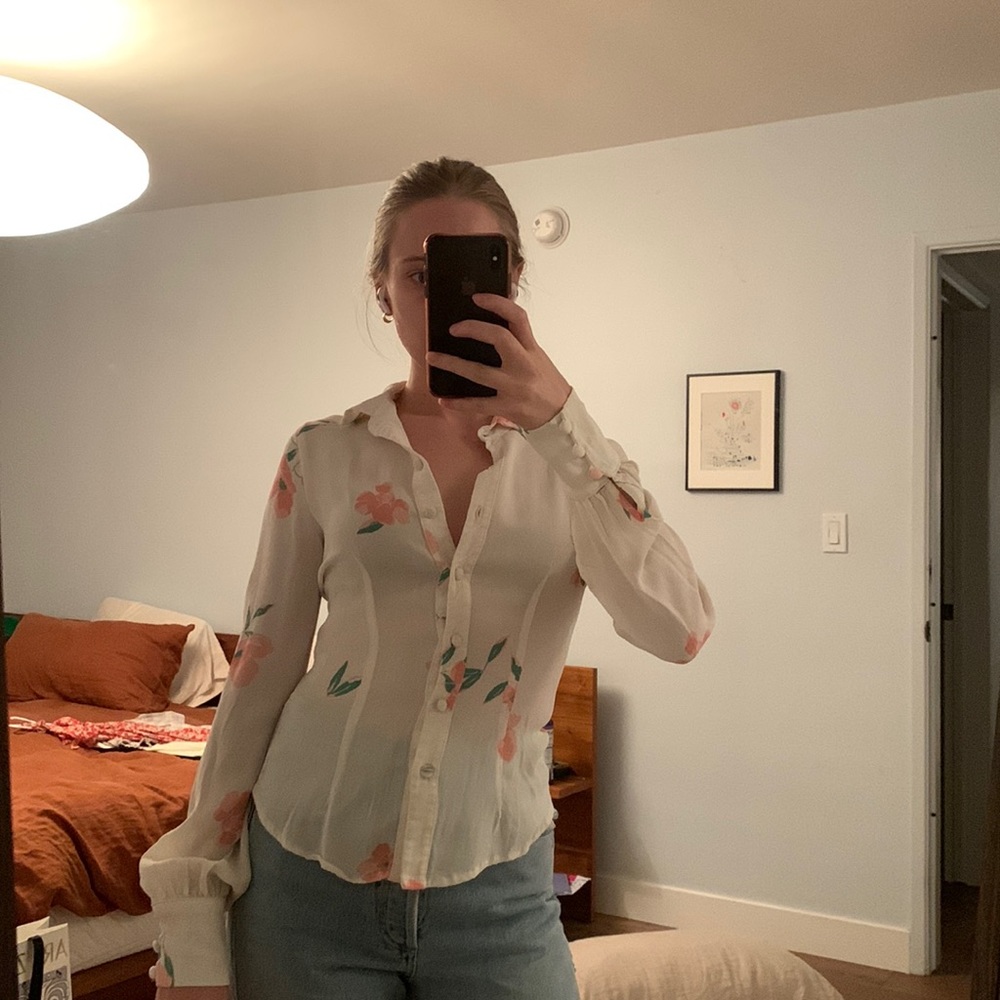Floral Reformation Blouse.